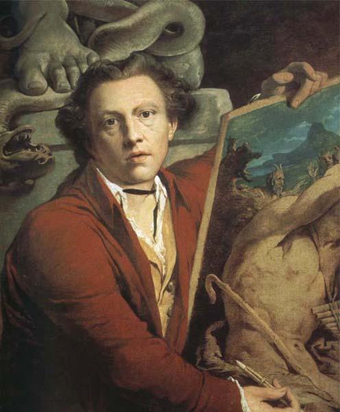 James Barry Self-Portrait as Timanthes